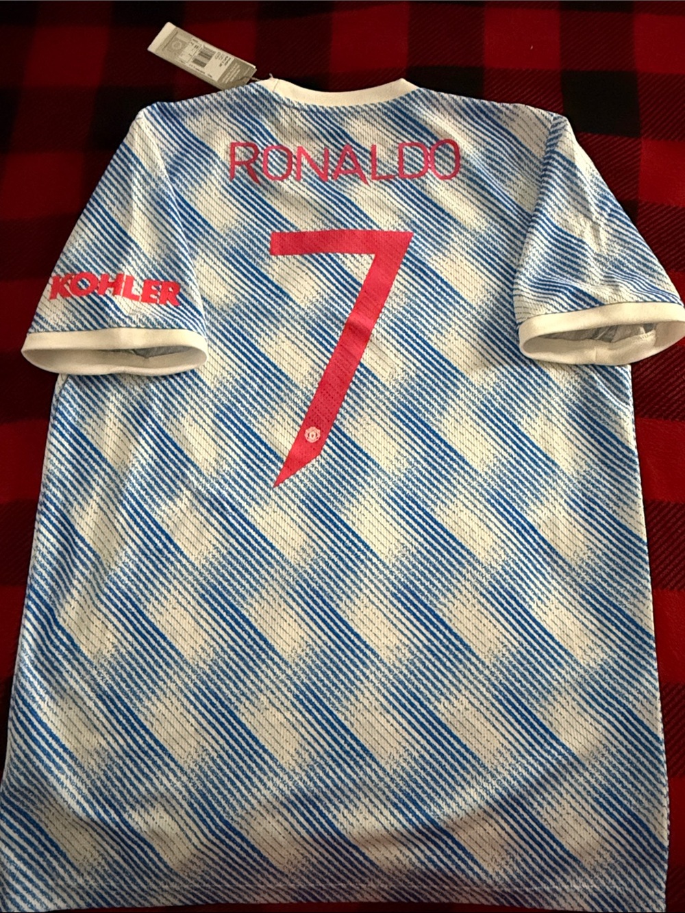 Manchester United #7 Cristiano Ronaldo 2021-22 Adidas Away Premier League Kit